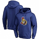 Ottawa Senators Blue All Stitched Pullover Hoodie,baseball caps,new era cap wholesale,wholesale hats
